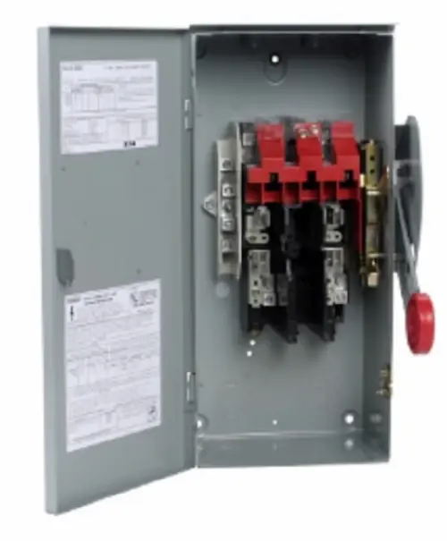 Cutler-Hammer Eaton DH221FRK Safety Switch Heavy Duty 2P 30A 240V Fusible 2Wire [New]
