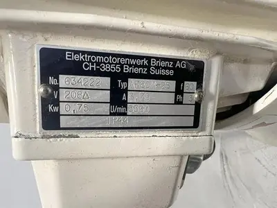 Fryma model MK 60 stainless steel colloid mill