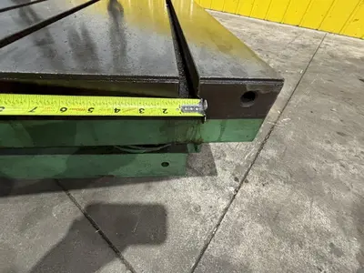 36" X 48" GIDDINGS & LEWIS AIR LIFT ROTARY TABLE: STOCK #23588