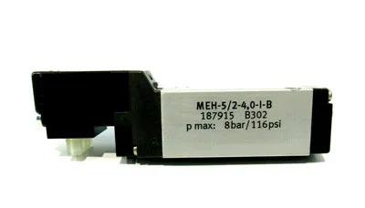 NEW FESTO MEH-5/2-4,0-I-B SOLENOID VALVE 187915 MEH5240IB