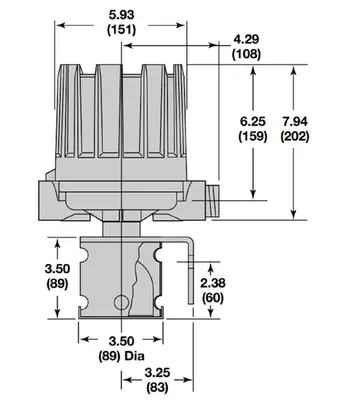Magnetrol FLS-EP/VPX-S1MD4H FLS Flood Mount Level Switch [New]
