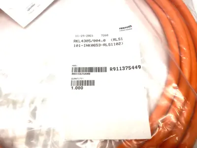 NEW BOSCH REXROTH RKL4305/004,0 (RLS1101-INK0653-RLS1102) SERVO ENCODER POWER CABLE