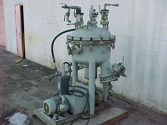 Used SCHENK SN LSK-10-10 Pressure Leaf Filters New Jersey US | Perry Equipment #118935