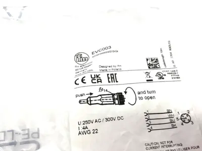 USED IFM SINGLE ENDED FEMALE CORDSET ADOGH040MSS0010H04