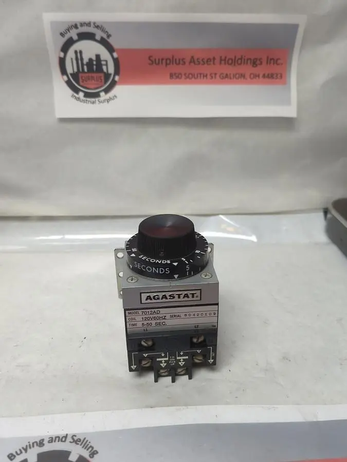 Used AGASTAT 7012AD Miscellaneous Equipment (Electrical & Power) | Surplus Asset Holdings #1197082