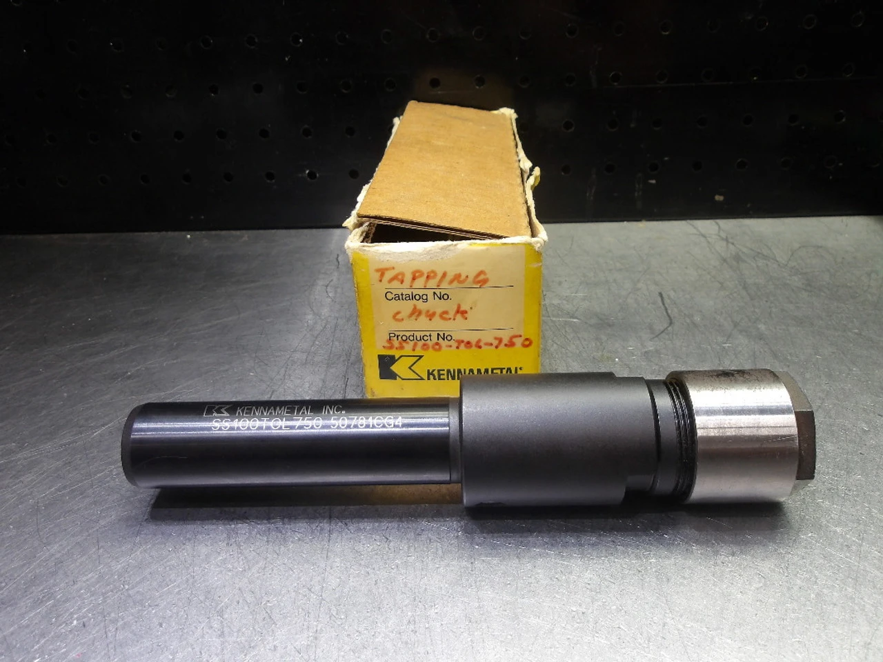 Kennametal DA J, K&L Tension Only Collet Chuck 1" Shank SS100TOL750 (LOC2201)
