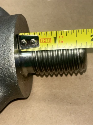 (2) NNB SWL/1.5T Lifting Eye Bolts NC-16,30Swivel Rigging Loading Shouldered