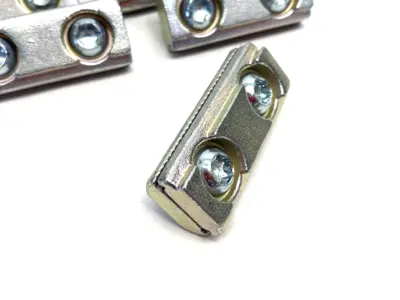 USED RITTAL SUPPORT ARM SYSTEM PROFILE HARDWARE,JOINING PLATE BRACKETS