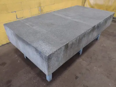 8' X 4' X 14" CHALLENGE PRECISION LAYOUT INSPECTION GRANITE TABLE: STOCK #23793