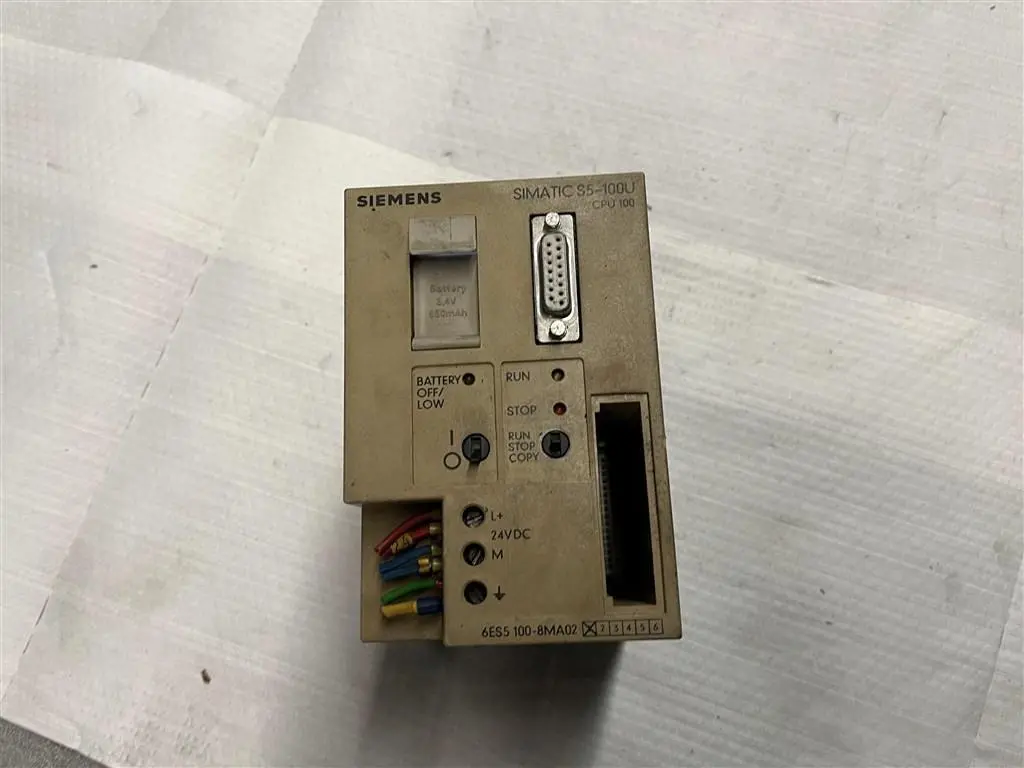 USED SIEMENS SIMATIC S5 SES5 100-8MA02