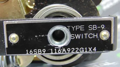 General Electric 116A922G1X4 Type SB-9 Rotary Switch New NIB