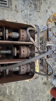USED GARDNER DENVER TEEF 3X5 TRIPLEX PUMP