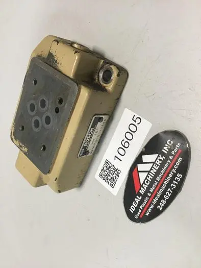 Used BOSCH 9000010146 Valves/Fittings Michigan US | Ideal Machinery #607073