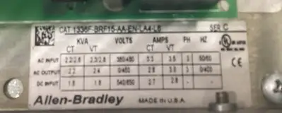 USED Allen-Bradley Allen Bradley 1336 Plus