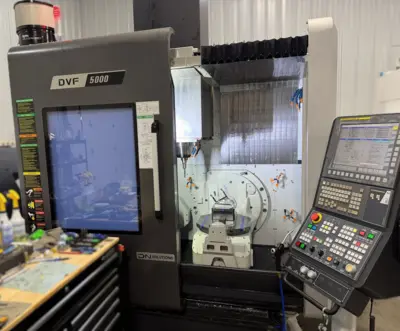2021 DOOSAN DVF 5000 Vertical Machining Centers (5-Axis or More) | Midstate Machinery (2)