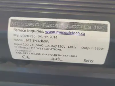 NEW MESOPIC MT-TN02160W