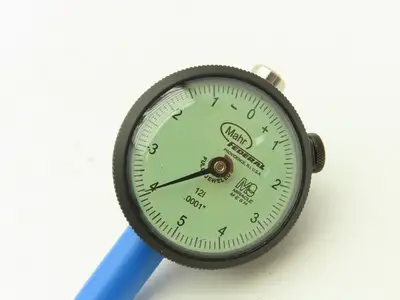 Mahr Federal 2011000 12I MarCator Dial Drop Indicator 0-5-0  .025"Span .0001"