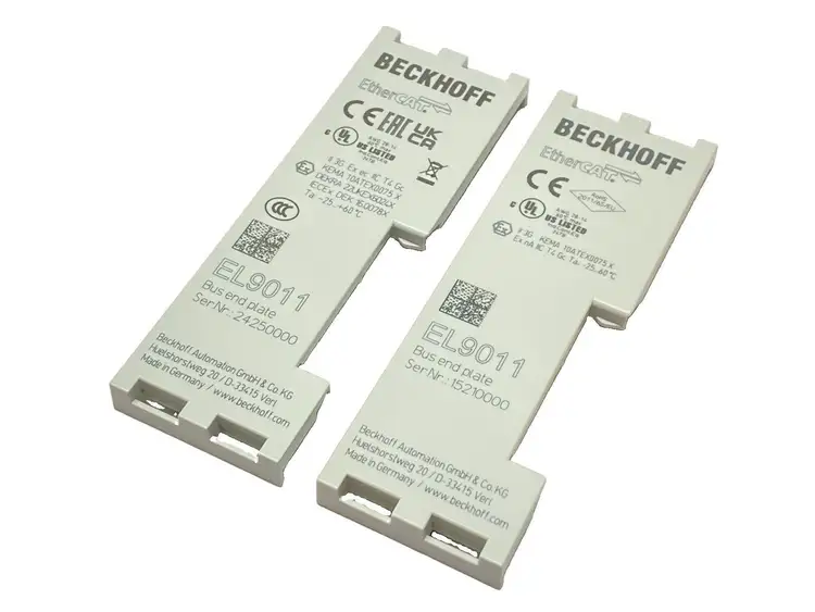 Used Beckhoff EtherCAT Bus End Cover Plate LOT OF 2 Terminal Blocks Michigan US | Maverick Industrial Sales #1470224