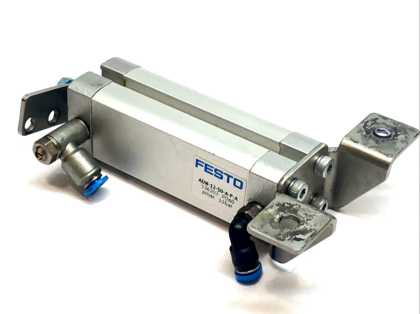 Used FESTO COMPACT CYLINDER 12MM BORE 25MM STROKE DOUBLE ACTING 536203 Pneumatic Cylinders | Maverick Industrial Sales #1103741