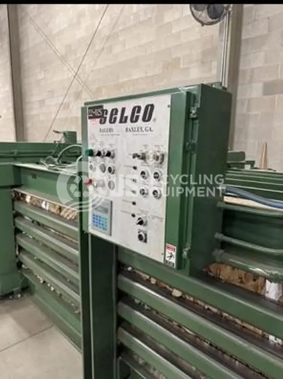 Used SELCO HLO608A HORIZONTAL AUTO TIE Balers | US Recycling Equipment #474787