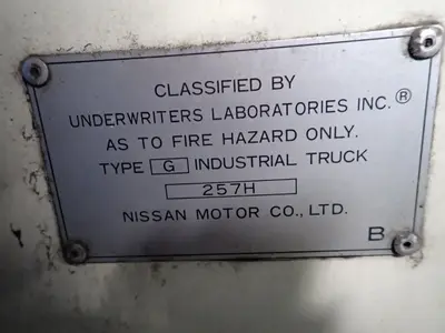 Used NISSAN CPH02A25V Misc Forklifts Ohio US | HGR 24 #1048340