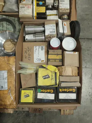 3 PALLETS OF ASSORTED PUMP PARTS
