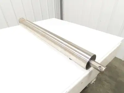 PPI Hytrol 914.R7S49T Conveyor Take-Up Pulley 4"x 49"BW 1-9/16" Shaft Crowned