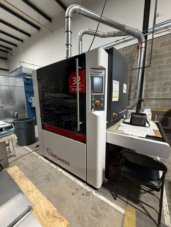 Used 2021 TIMESAVER SN 32-SERE-1100RB Wide Belt Sanders California US | Machinery Network #883107