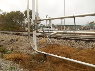 Rail Car / Super Sack Unloading System with MAC Equipment