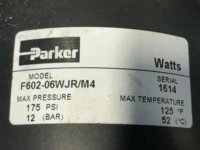 Used PARKER F60206WJR/M4 Miscellaneous MRO Ohio US | HGR 24 #1556806