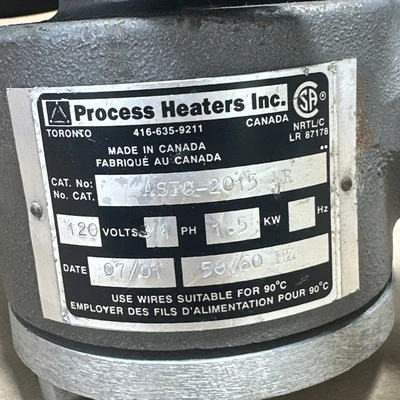 USED Process Heaters ASPC-2015 MR