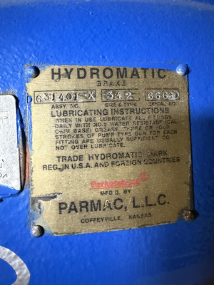 Used HYDROMATIC _UNKNOWN_ Misc Industrial Equipment Louisiana US | Oil The Woodlands Group #1500800