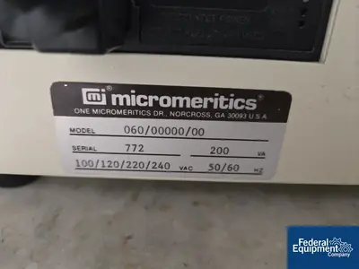 USED Micromeritics Micromeritics FlowPrep 060 Sample Prep System