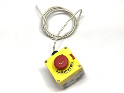Used Cutler-Hammer Emergency Stop Button Control Station W/ E22B1 Button Relays & Switches Michigan US | Maverick Industrial Sales #1401931