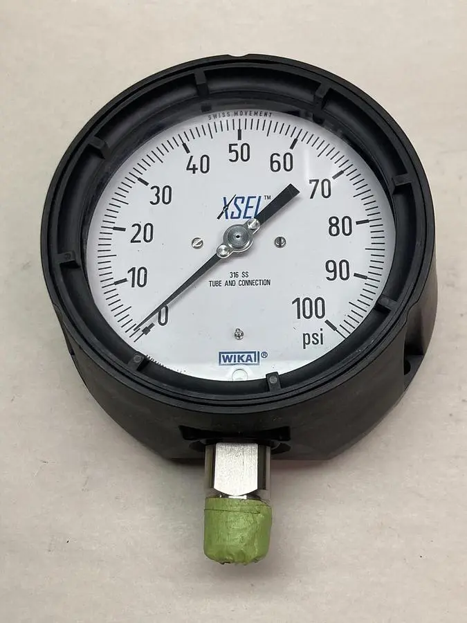 New | in-Stock WIKA 316 SS Universal Pressure Meters Ohio US | Surplus Asset Holdings #1247158