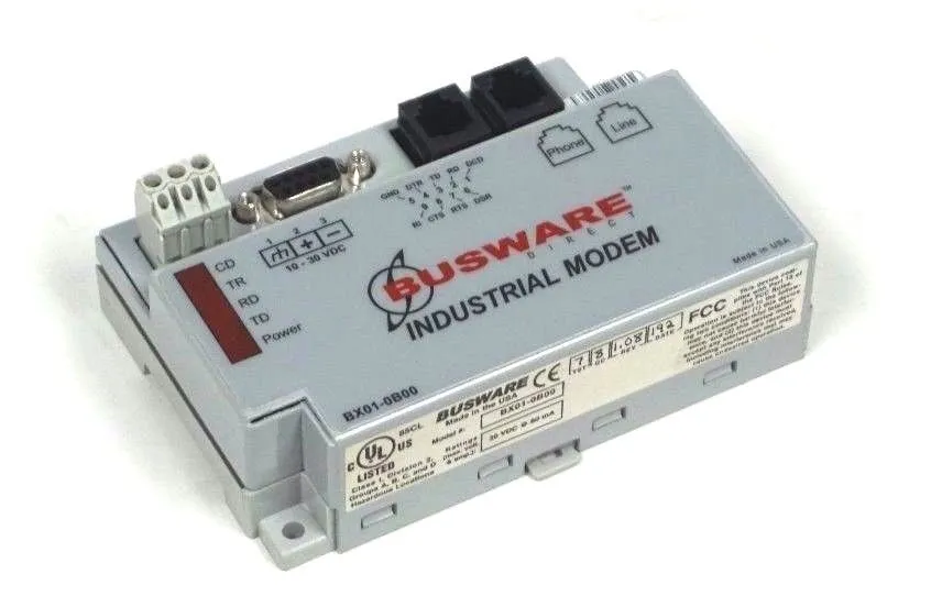 USED BUSWARE DIRECT BX01-0B00 INDUSTRIAL MODEM BX010B00