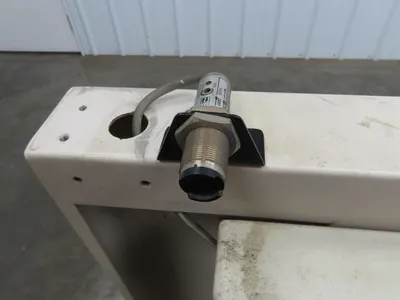 LaserLink LC4000A Plastic Chain Conveyor 18x60" 120V PLC Control Photo Eye 11FPM