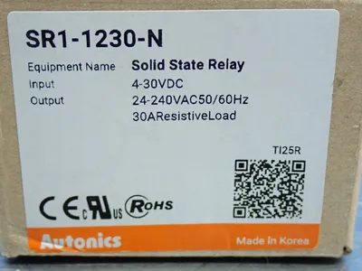 New | in-Stock AUTONICS SR11230N Relays & Switches | HGR 24 #739803