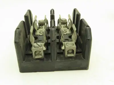 Bussmann J60030-2CR Fuse Block Panel Mount Class J 2 Pole 30A 600V Lot of 9