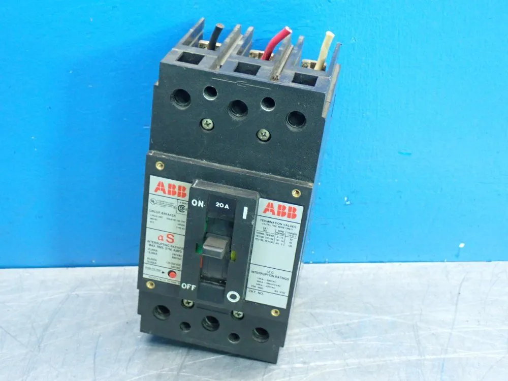 Used ABB UXAB727131R103 Circuit Breakers Ohio US | HGR 24 #981412