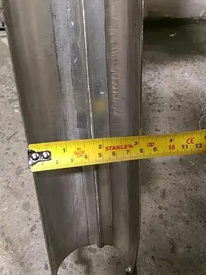 3" Diameter VFFS Forming Tube