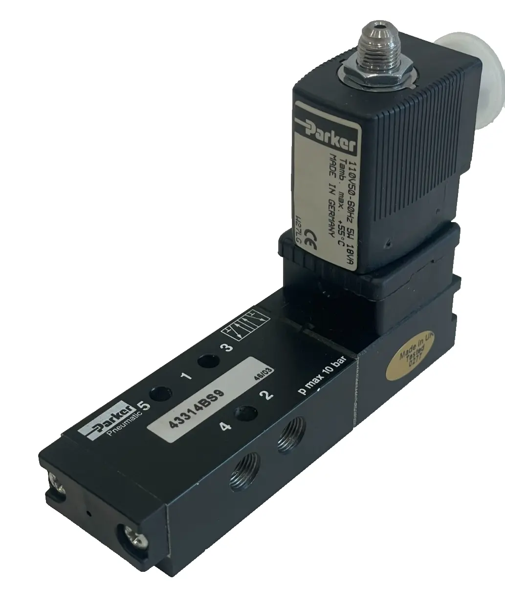 NEW PARKER 43314BS9 SOLENOID VALVE