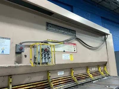 Used CINCINNATI 5000 Power Squaring Shears (Inch) Ohio US | HGR 24 #1419752