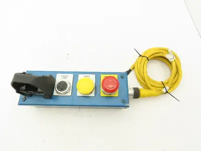 Saginaw SCE-4PB Push Button Electrical Enclosure 4 Station Control Banner E-Stop