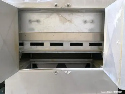 Used American Extrusion International One-Pass Oven Dryer, Model 1P1036SAE – Continuous Stainless Steel Dryer Rated Up to 1,000 Lbs/Hour