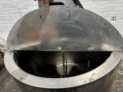 PROCESS EQUIPMENT 60GAL. STAINLESS JACKETED M