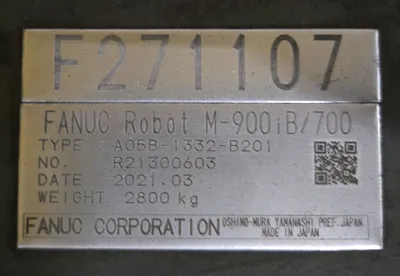 New | in-Stock 2021 FANUC M-900iB/700 + R-30iB PLUS Robots Michigan US | iGAM Industrial Marketplace #1176406