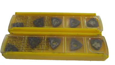 NEW 10 PCS. KENNAMETAL WCMT06T308LF TURNING INSERTS