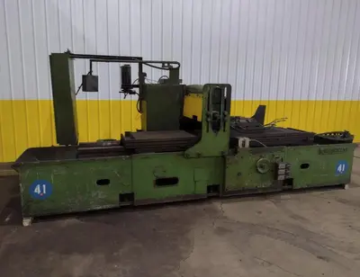 22" X 96" CINCINNATI HYPOWERMATIC HORIZONTAL SIMPLEX PRODUCTION MILL. STOCK # 0416421