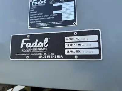 USED 1997 FADAL VMC-4020HT